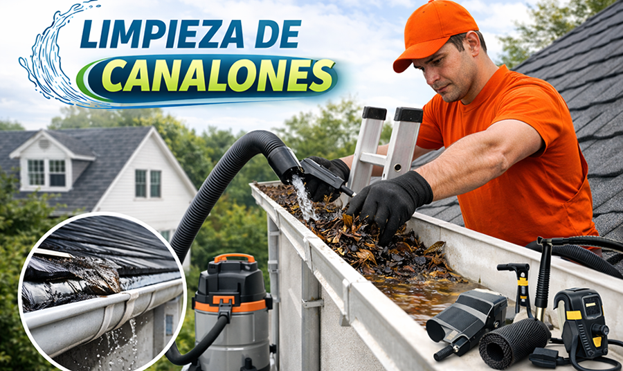 Limpieza de Canalones