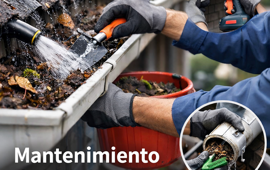 Mantenimiento de Canalones