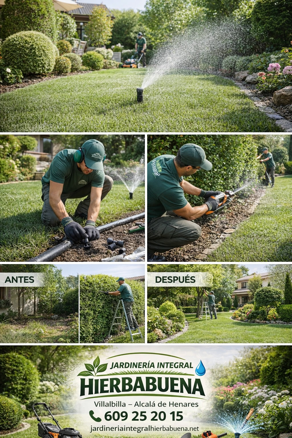 Trabajos de jardinería en Villalbilla Madrid